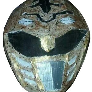 Cascos de cartón de los Power Rangers
