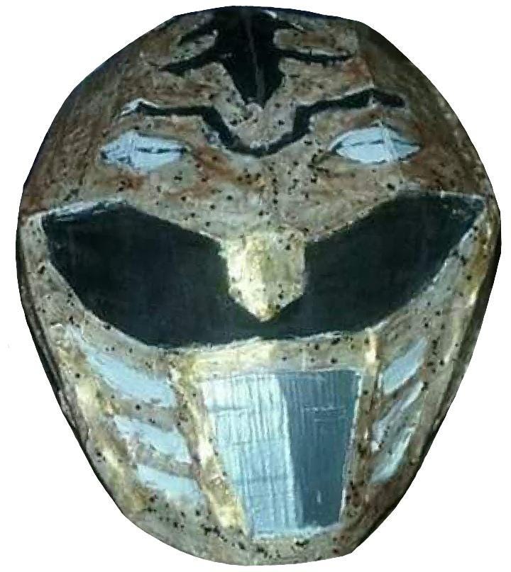 Power Rangers Cardboard Helmets
