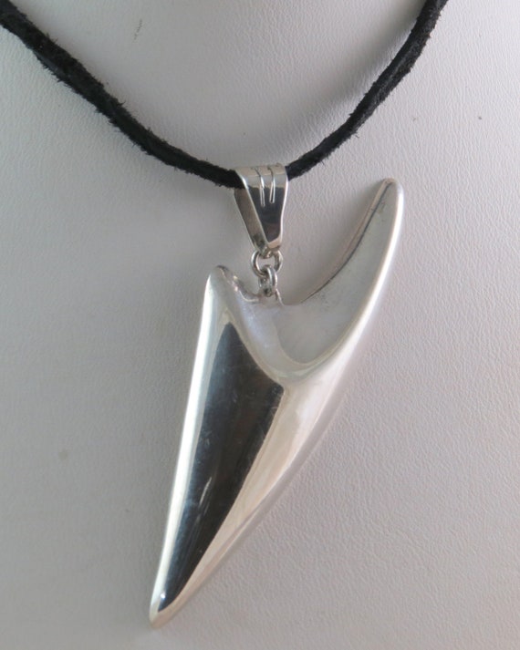 Pendant Taxco Mexico Sterling Silver Modern Style Pendant
