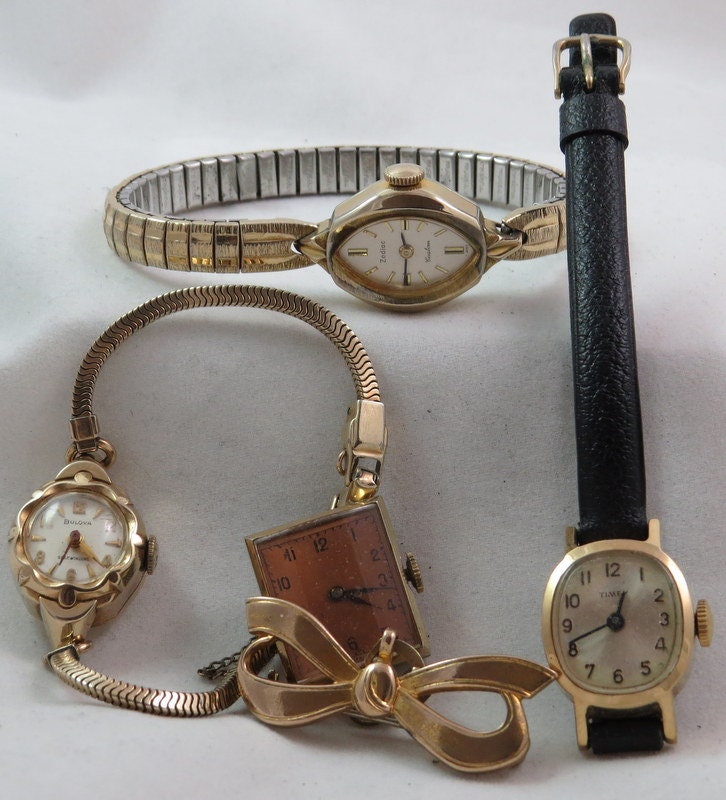 Ladies Wind up Watch Etsy