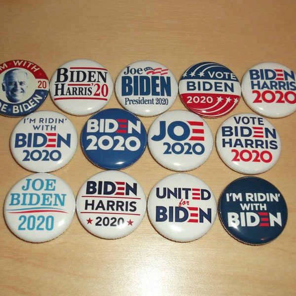 Joe Biden 2020 Kamala Harris buttons badges pins democrat election button badge campaign