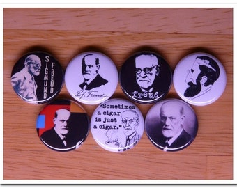 Botones, alfileres, insignias, psiquiatría, psicología, neurología, psicoanálisis, La interpretación de los sueños, El yo y el ello