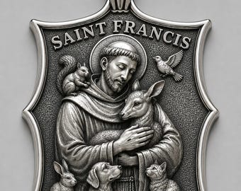 Saint Francis of Assisi Pendant 11.5g or 40g