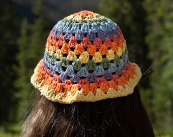 ★送料・関税込★THE GREATEST★Crochet Bucket★ハット★ Crochet Bucket Hat - Etsy