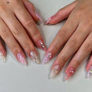 Long Nails, Short Nails, Press on nails, custom nails, Nail Art, Square nails, Trendy Nails, Coffin Nails, Acrylic nails, Accent nail, punk style nail art, gift nails, y2k style Nails, wedding nails, bridal nails, pink nails, star nails