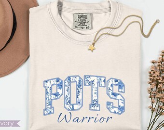 POTS Warrior Shirt, Toile POTS Syndrome Tshirt, Comfort Colors® Dysautonomia Awareness Gifts