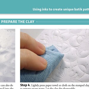 Polymer Clay Tutorial How To Step by Step FOUR Techniques BUNDLE by Wired Orchid Digital Download Instant Download image 3