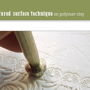 Polymer Clay Tutorial How To Step by Step FOUR Techniques BUNDLE by Wired Orchid Digital Download Instant Download image 9