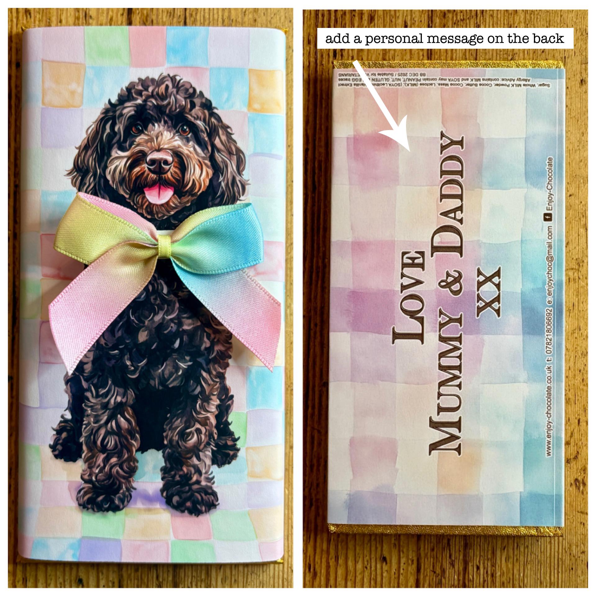 Dog Shaped Chocolate UK