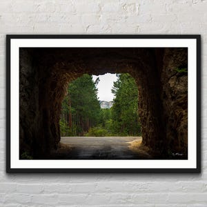Mount Rushmore Through a Tunnel | National Park | Nature | Landscape Photo Print | Photography | Fine Art Print | Wall Decor | Mt Rushmore