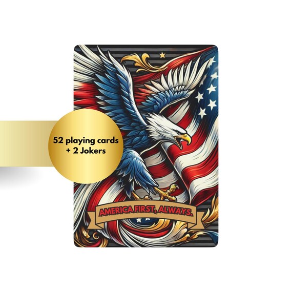 トランプ Patriotic Playing Cards Patriot Playing Card