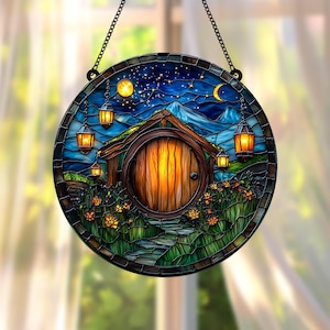 Stained Glass Window the Shire W-534 - Etsy
