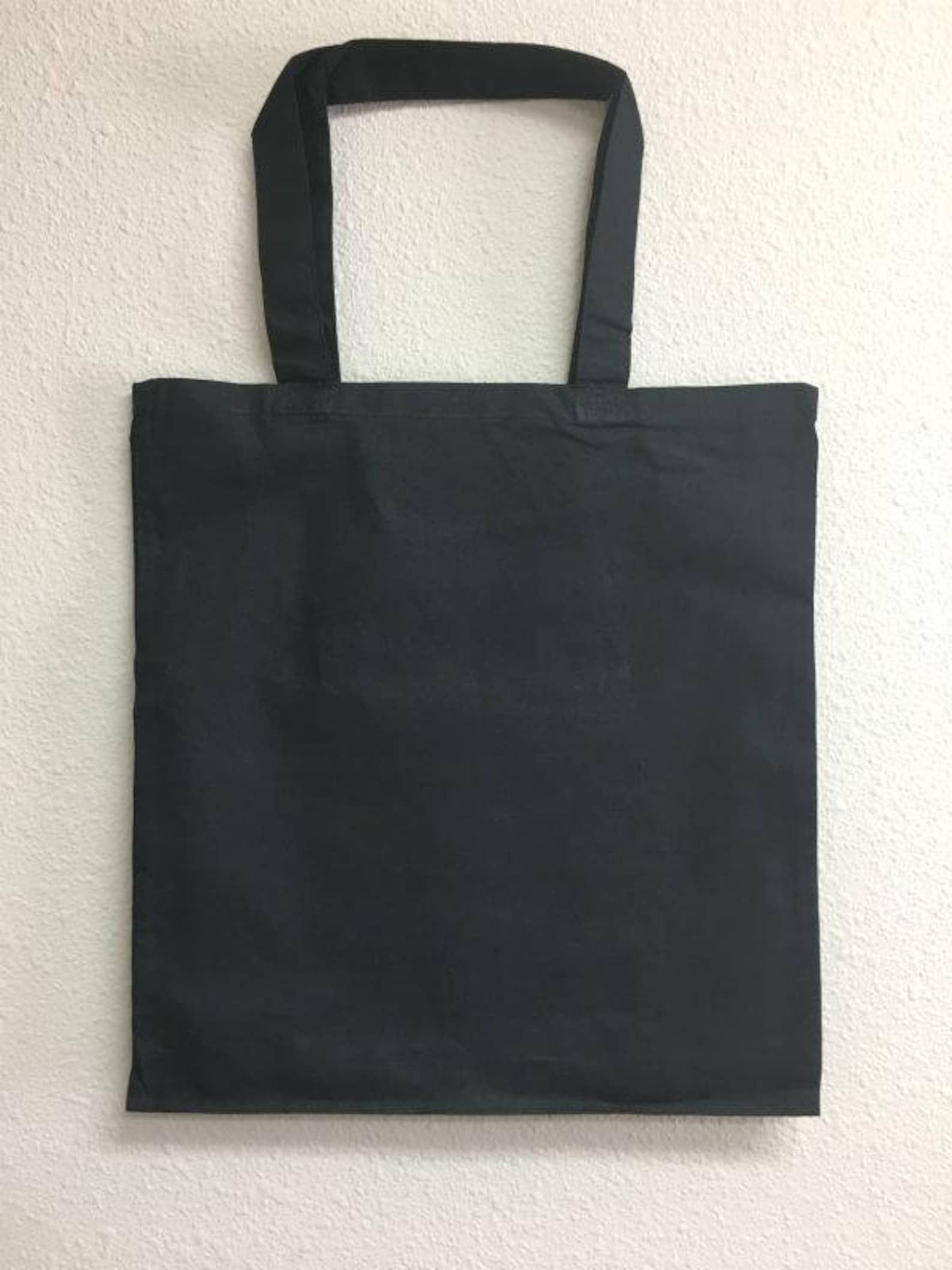 Close Out Sale Set of 10 Black Tote Bags for DIY designs Etsy