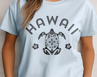 Hang Loose Hawaii Surfboard Shaka Design Island Legends Graphic Tee Men Women T-shirt - Australia