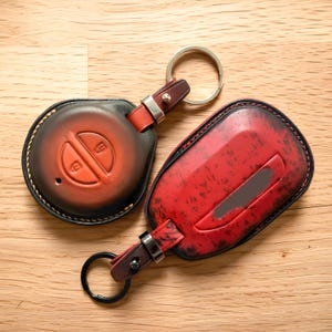Schlüsselanhänger aus Leder für Scout Chieftain Challenger Dark Horse Roadmaster Pursuit Chief FTR Springfield Limited Elite
