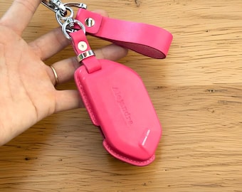 Leather Key Fob Cover For Telluride Forte Seltos Soul Sportage Sorento Cerato K5 Niro Christmas Gift Xmas Gift