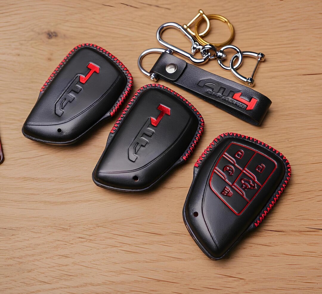 GMC AT4 Key Fob Cover, Sierra Yukon Denali 1500 Trail Boss Duramax ...