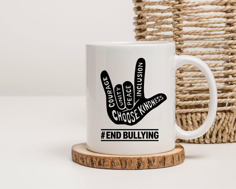 Unity Day,anti Bullying Love Hand Sign Language,choose Kindness End ...