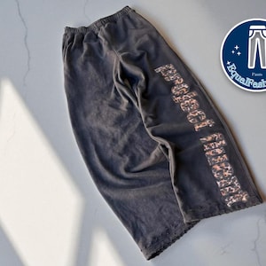 Men’s Y2K Retro Pants | Leopard Print Graphic Sweatpants | Comfy Wide-Leg Streetwear | Casual Knit Drawstring Bottoms | Edgy Everyday Wear