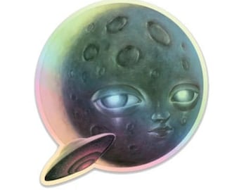 Moon Babies - Holographic Vinyl Sticker