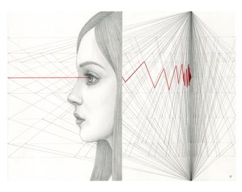 Unifocal (2026) - Graphite Drawing by Ana Bagayan