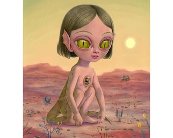 Martian Baby - (Artist Proof) Giclee Print by Ana Bagayan (2023)