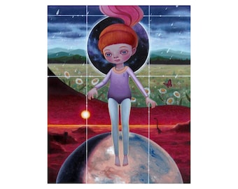 Teleport to Mars (Hand-embellished Artist Proof) Signed and numbered