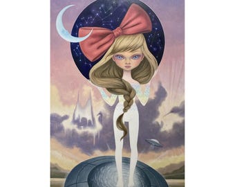 Alien Venus (2021) Oil Painting by Ana Bagayan