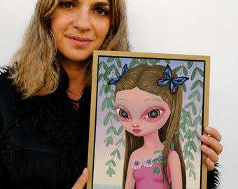 Lexi Flowers- Oil Painting by Ana Bagayan