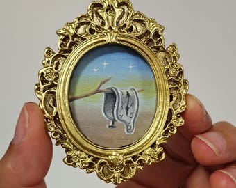 Dali's Clock - Mini Painting by Ana Bagayan 2026