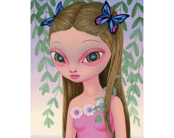 Lexi Flowers- Pop Surreal Framed Artwork