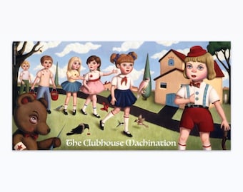 The Clubhouse Machination - Vinyl Sticker