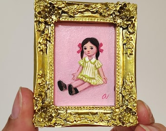 Doll - Mini Painting by Ana Bagayan 2026