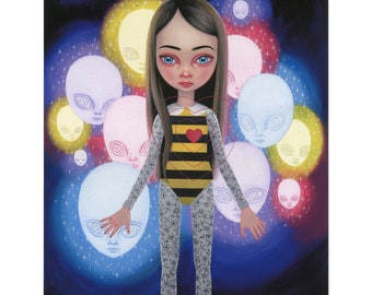 Queen Bee - Giclee Print - by Ana Bagayan (2021)