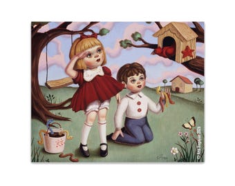 Salute - Vinyl Sticker by Ana Bagayan - Satin Finish