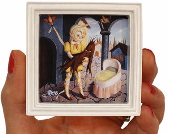 Little Otik - Mini Print by Ana Bagayan 2022