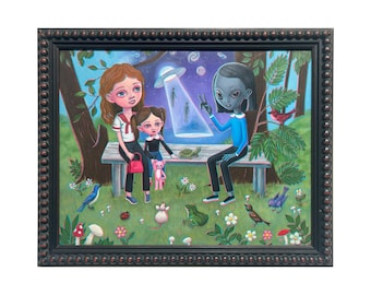 The Storyteller (2024) Oil Painting by Ana Bagayan