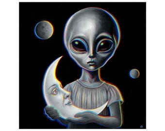 Venus Moon - Original painting by Ana Bagayan 2025