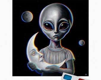 Venus Moon - Original painting by Ana Bagayan 2025