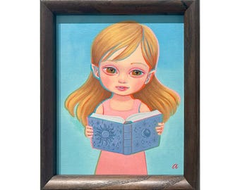 Little Alchemist - Original Oil Painting