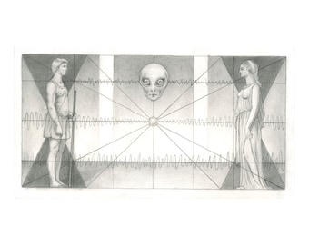 The Power - Drawing by Ana Bagayan