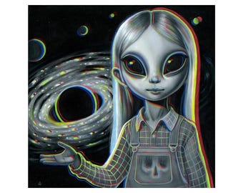 Black Hole Sun - Original painting by Ana Bagayan 2025