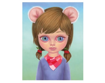 Cherry Bear Postcard (2022)