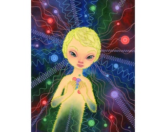 Electron - Artist Proof - Signed Giclee Print by Ana Bagayan