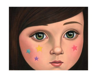 Gold Star - Oil Painting by Ana Bagayan