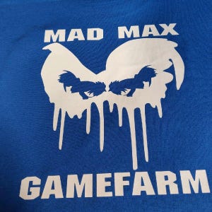 Bleeding Rooster Custom Gamefowl T-Shirt for Men - Top Quality - Menswear
