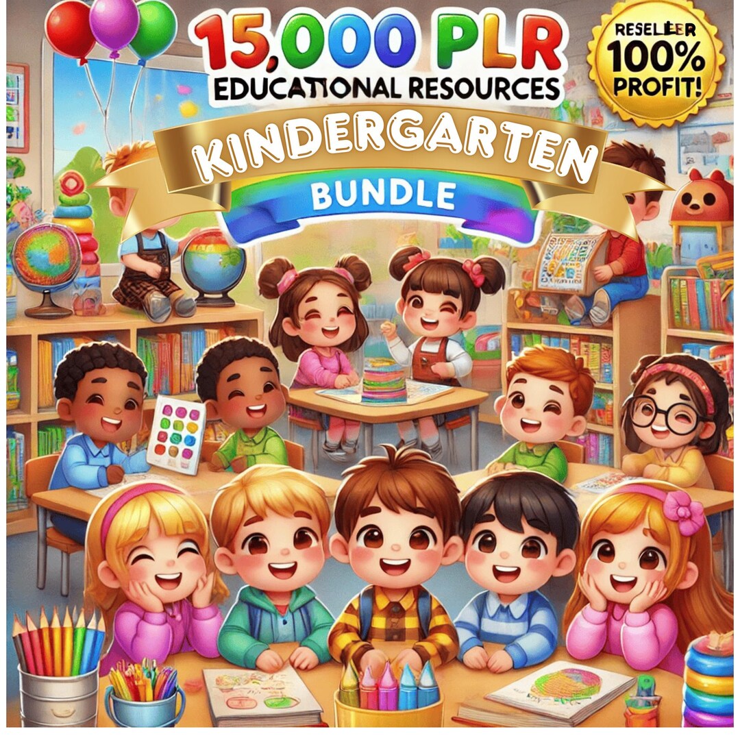 15000+ Kindergarten Preschool Worksheets Bundle | Educational ...