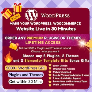 5000+ WordPress Plugins & Themes: GPL License, Resell Allowed