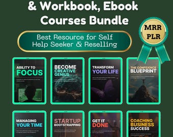 1200+ Self-Help EBook, Video Course Mega Bundle (PLR & MRR)