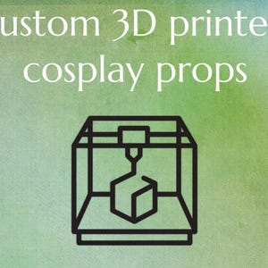 Custom 3D Printed Cosplay Props